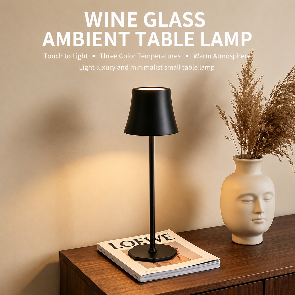 LumiGlow™ Cordless Ambient Table Lamp